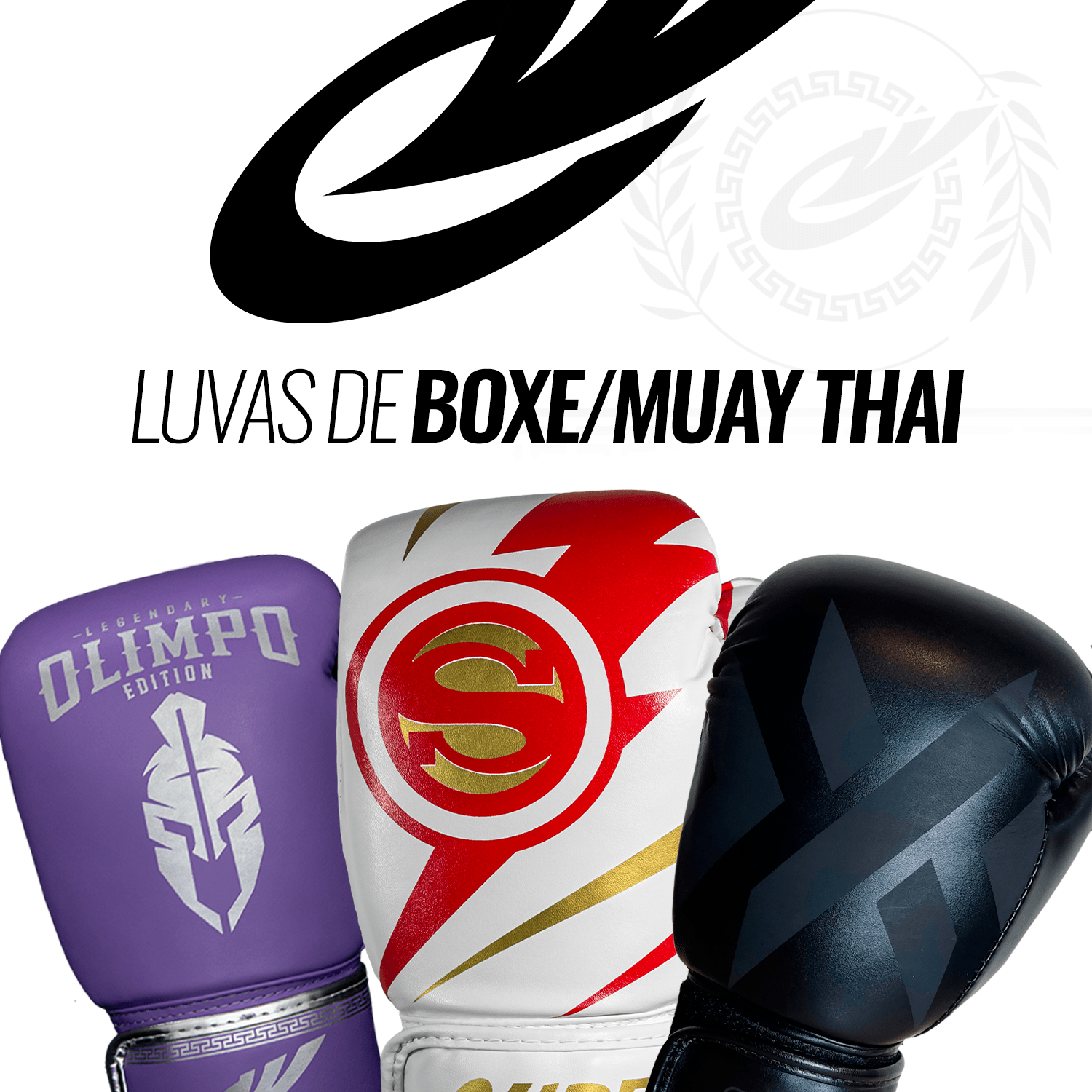 Luvas de Boxe/Muay Thai - Olimpo