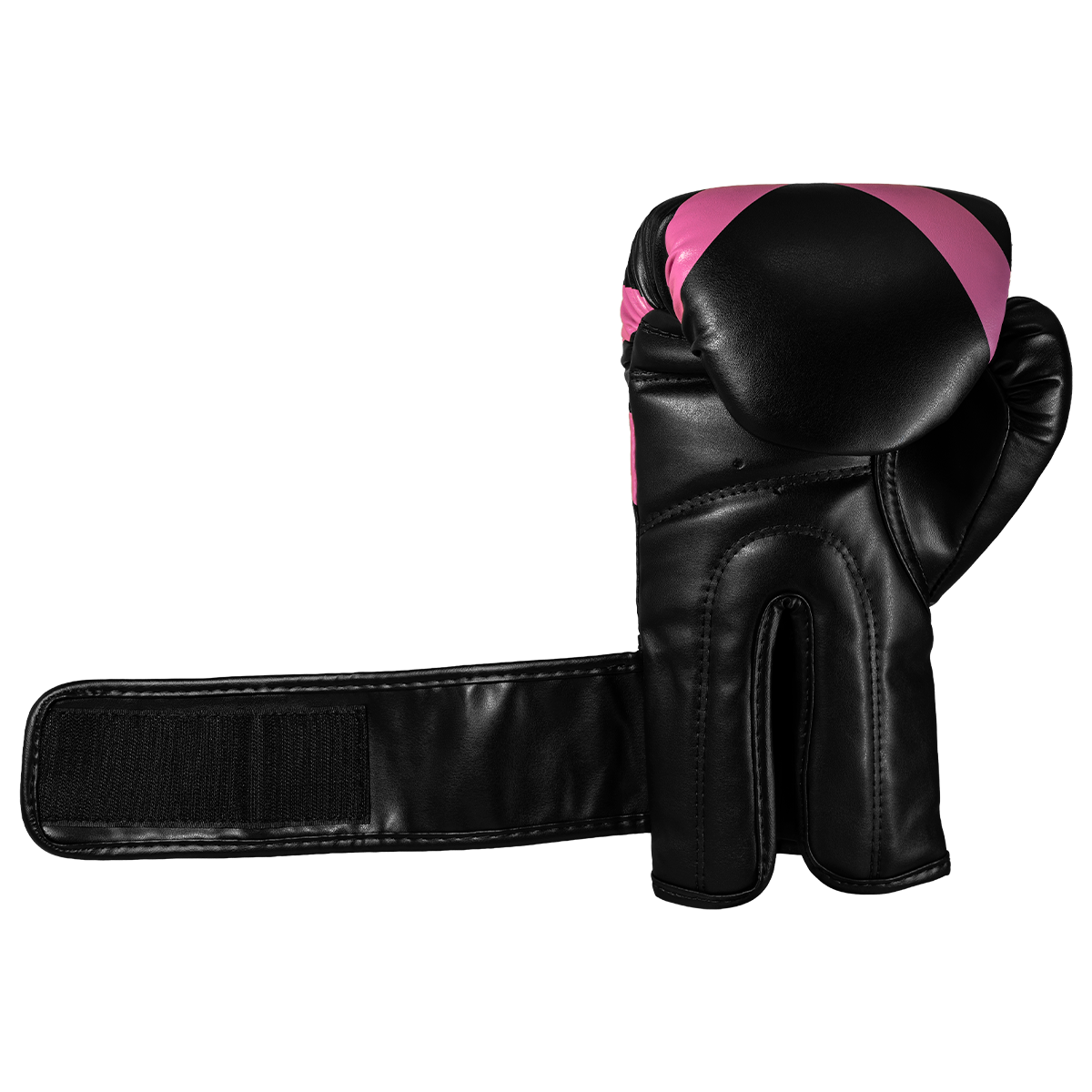 Luva de Boxe e Muay Thai Power-X - Preto e Rosa