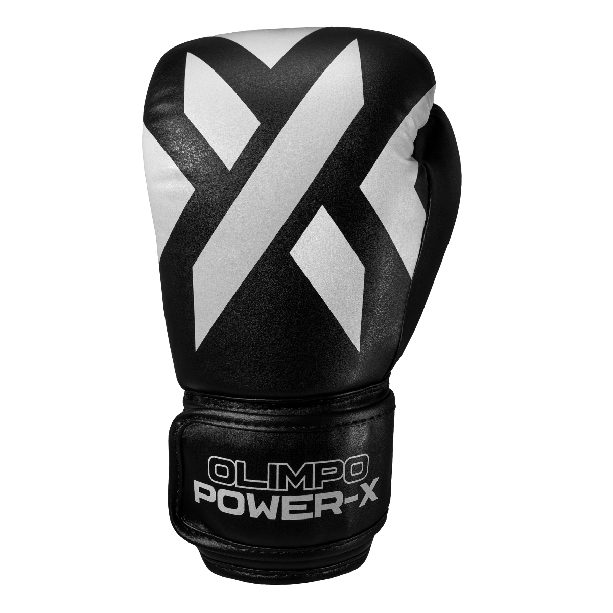 Luva de Boxe e Muay Thai Power-X - Preto e Branco