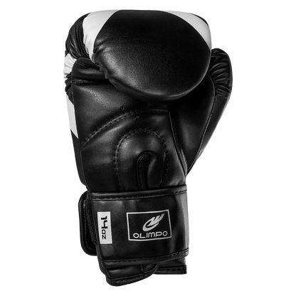 Luva de Boxe e Muay Thai Power-X - Preto e Branco