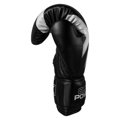 Luva de Boxe e Muay Thai Power-X - Preto e Branco