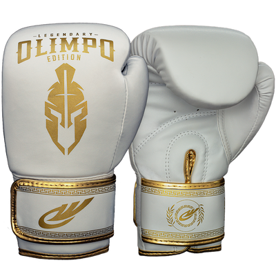 Luva Legendary Edition - Branco Com Dourado