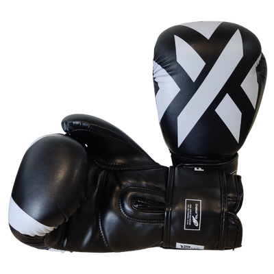 Luva Power-X Edition - Preto Com Branco - imagem alternativa