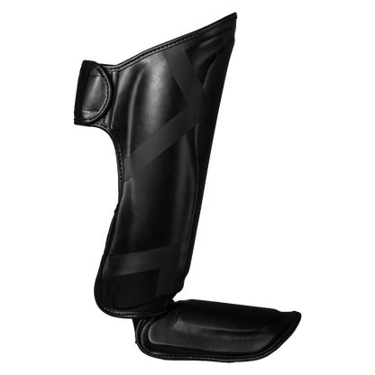 Caneleira de Muay Thai Power-X - Preto e Preto