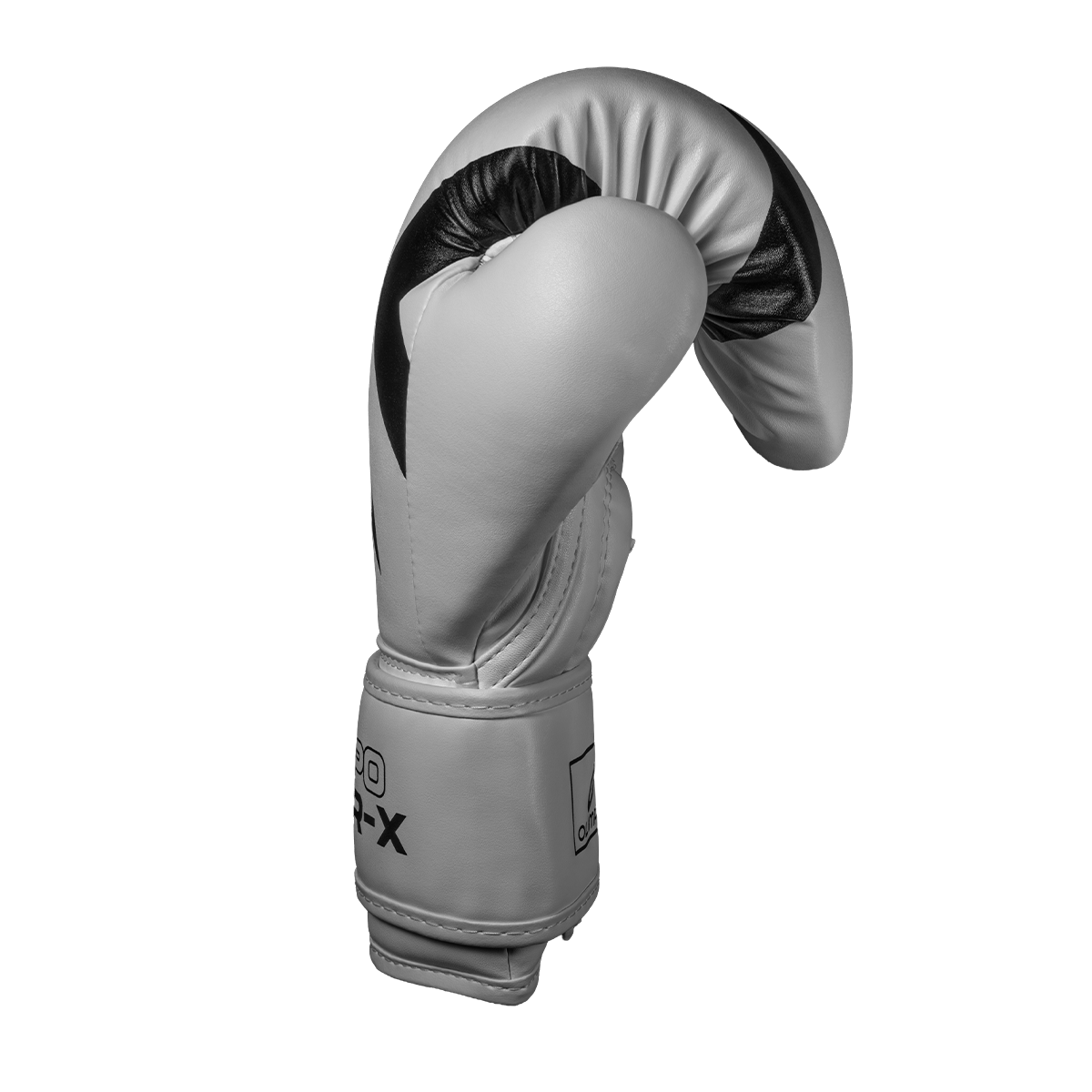 Luva de Boxe e Muay Thai Power-X - Branco e Preto
