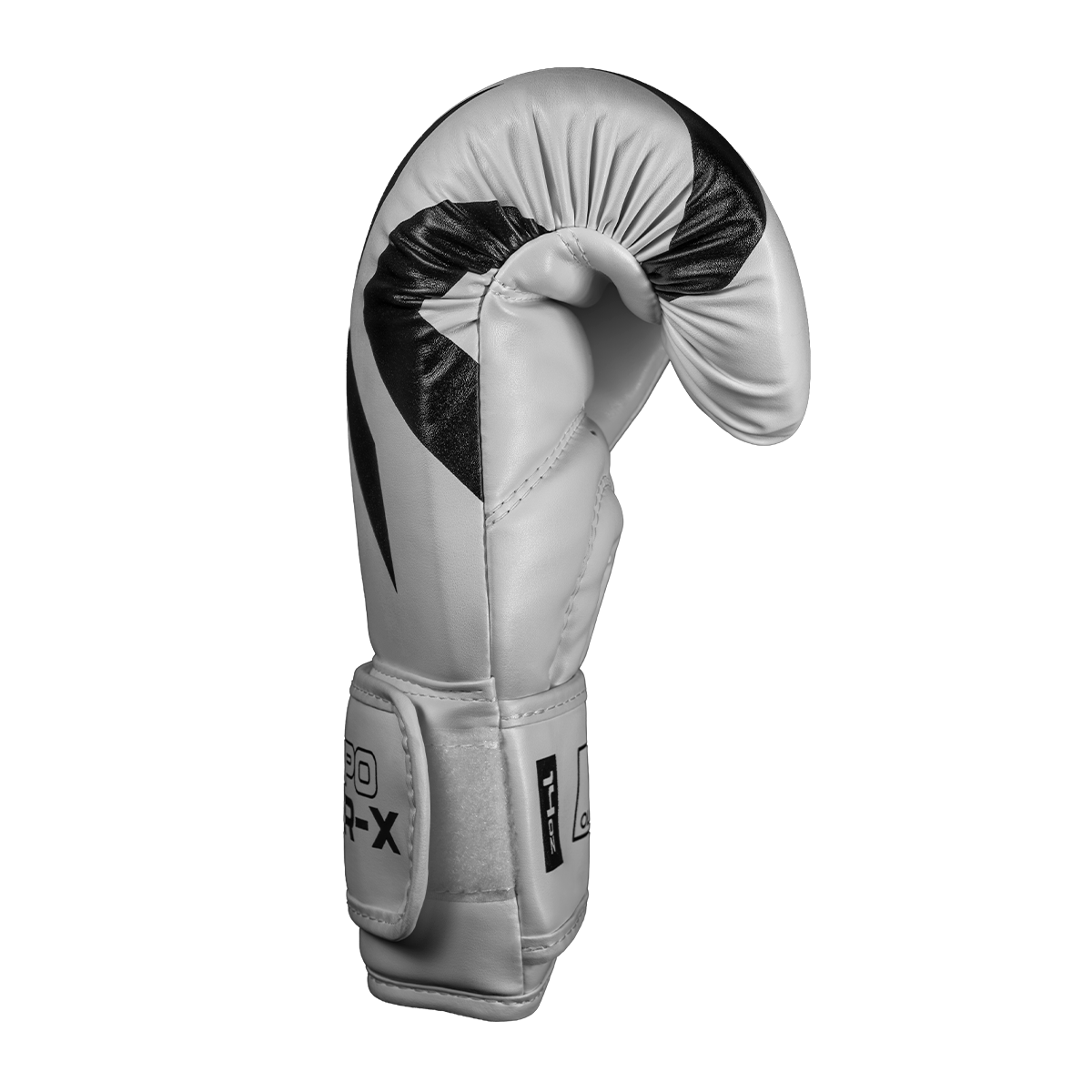Luva de Boxe e Muay Thai Power-X - Branco e Preto
