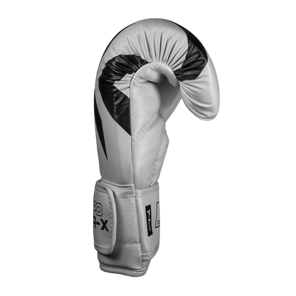Luva de Boxe e Muay Thai Power-X - Branco e Preto