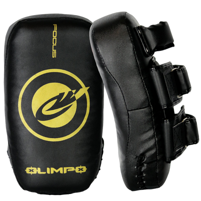 Aparador De Chute - Par - Focus - Preto Com Dourado