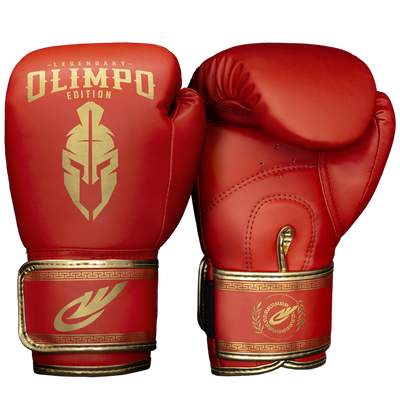 Luva Legendary Edition - Vermelho Com Dourado