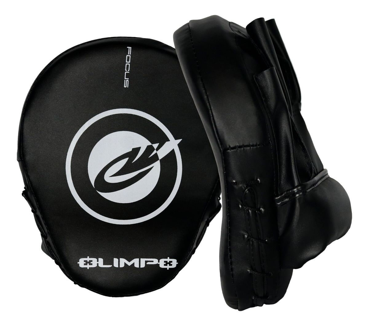 Manopla - Par - Focus - Preto Com Branco