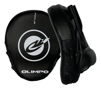 Manopla - Par - Focus - Preto Com Branco