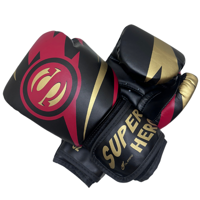 Luva Super-Hero Edition - Preto Com Vermelho - imagem alternativa