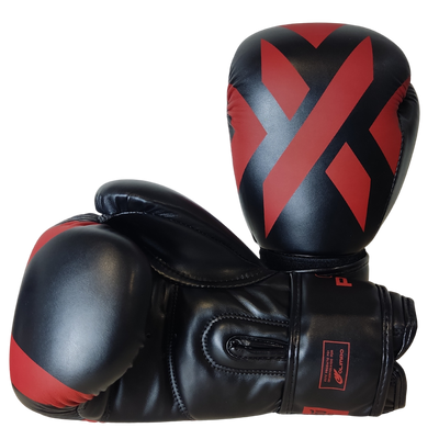 Luva Power-X Edition - Preto Com Vermelho - imagem alternativa