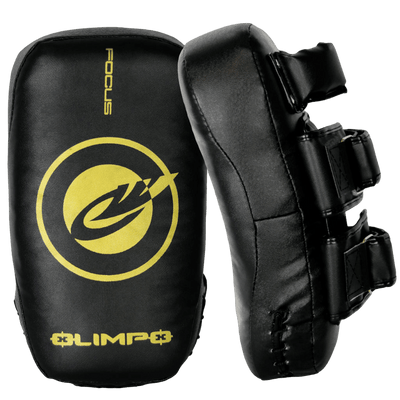 Par de Aparador de Chute Focus Olimpo Preto e Dourado