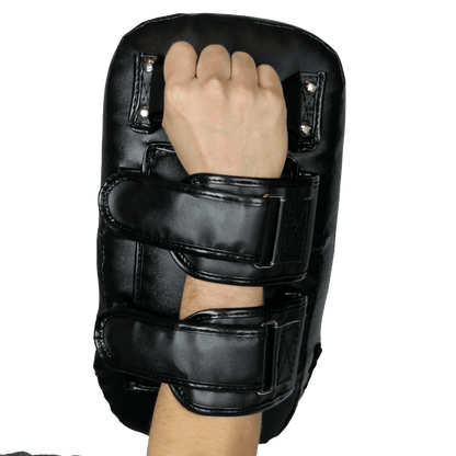 Aparador de chute curvado para Muay Thai