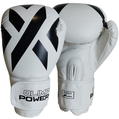 Luva Power-X Edition - Branco Com Preto