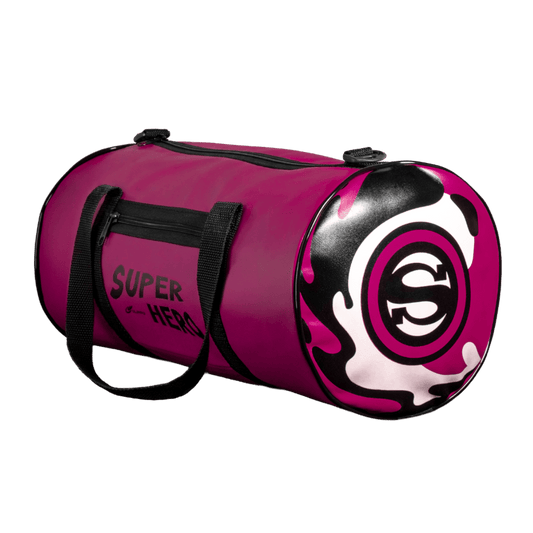 Bolsa Transversal Infantil Super - Hero - Rosa e Branco - Olimpo