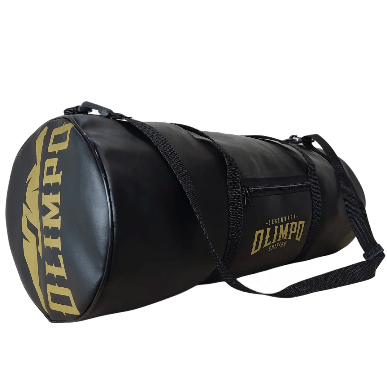 Bolsa Transversal Legendary Preto e Dourado design premium tamanhos M e G