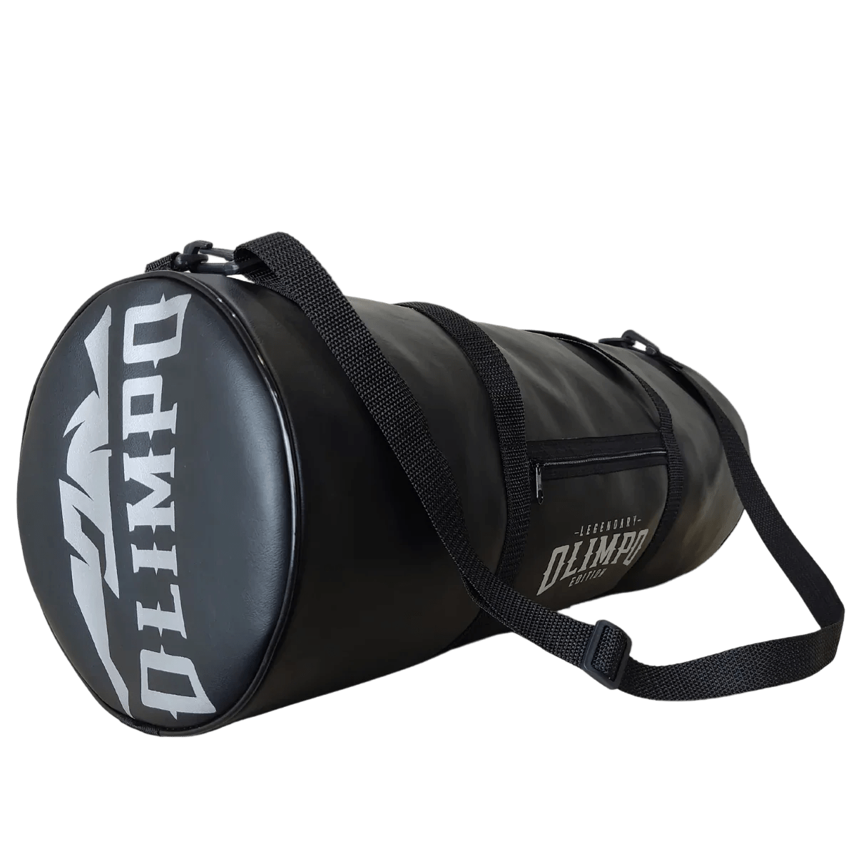 Bolsa Transversal Legendary Preto e Prata tamanhos M 45cm e G 60cm