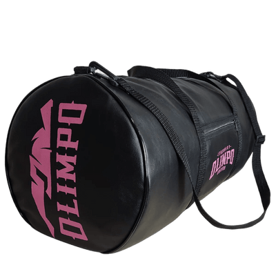 Bolsa Transversal Legendary Preto e Rosa estilo moderno tamanhos M 45cm e G 60cm