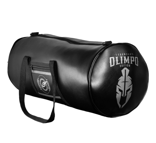 Bolsa Transversal Legendary - Preto e Prata - Olimpo