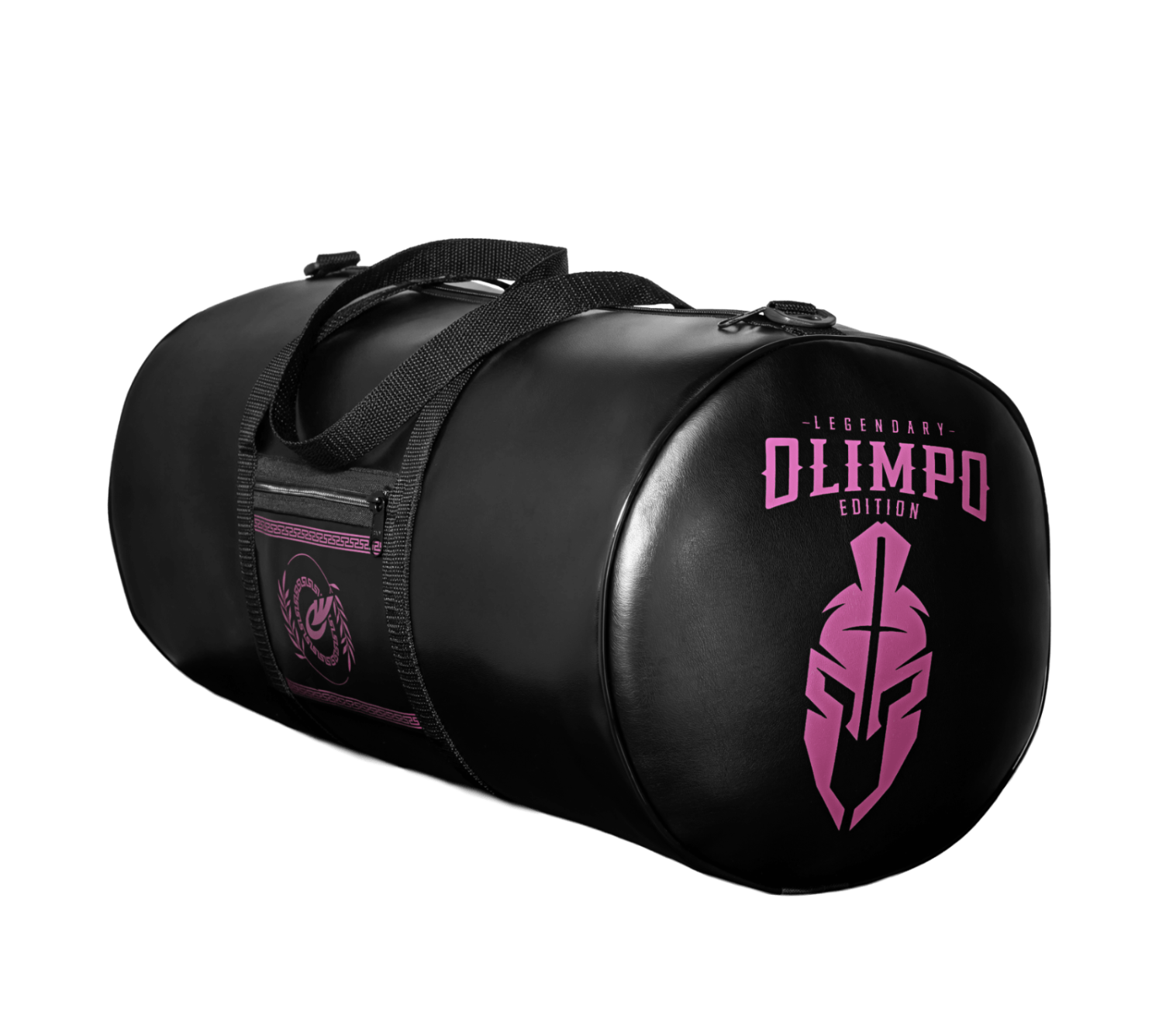 Bolsa Transversal Legendary - Preto e Rosa - Olimpo