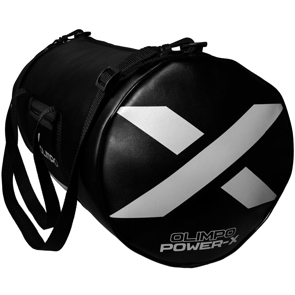 Bolsa Transversal Power-X - Preto e Branco - Olimpo