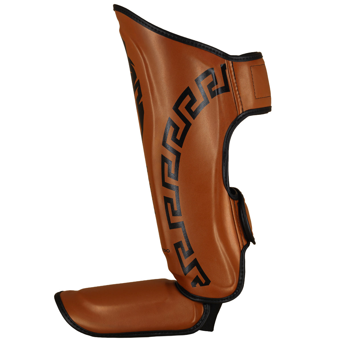 Caneleira de Muay Thai Legendary Edition – Marrom com Preto – Olimpo (foto 2)
