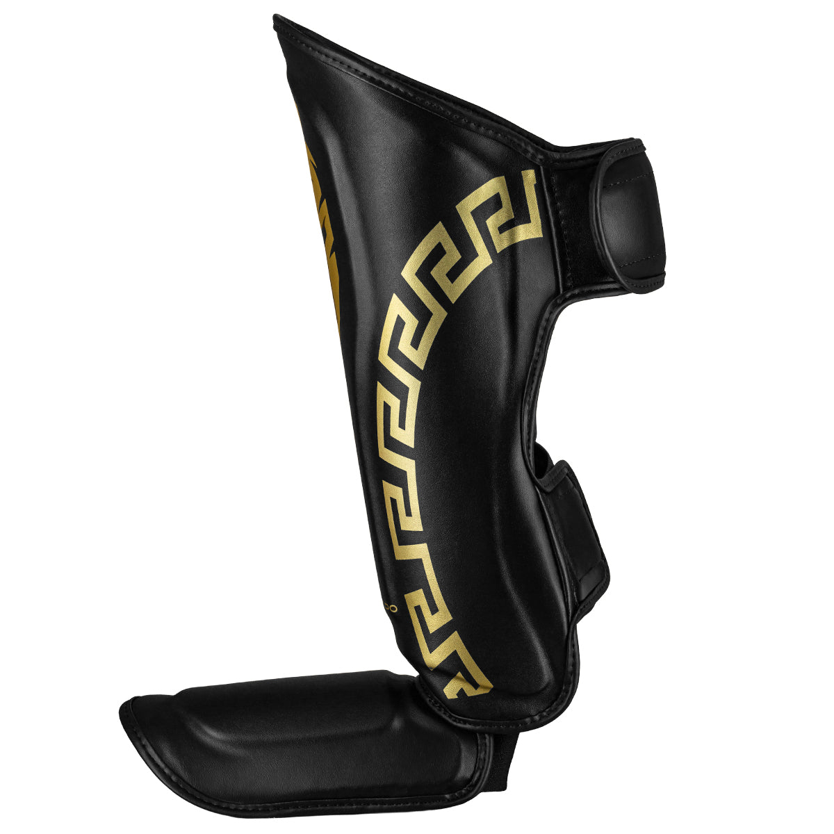 Caneleira de Muay Thai Legendary Edition – Preto com Dourado – Olimpo (foto 2)