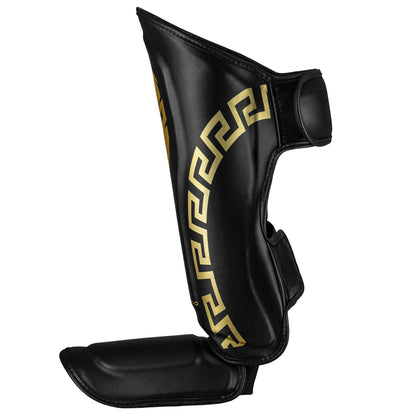 Caneleira de Muay Thai Legendary Edition – Preto com Dourado – Olimpo (foto 2)