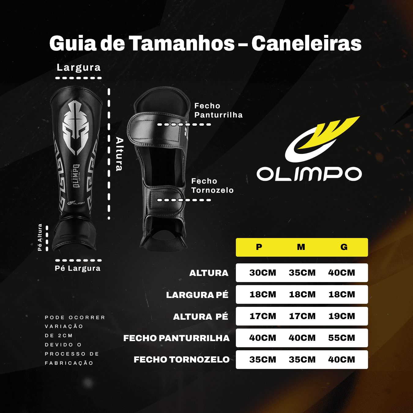Caneleira de Muay Thai Legendary - Preto e Prata - Olimpo