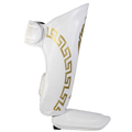 Caneleira de Muay Thai Legendary Edition Branco com Dourado