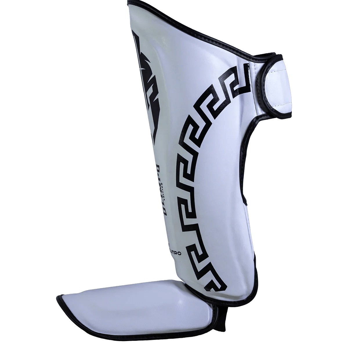 Caneleira de Muay Thai Legendary Edition Branco com Preto