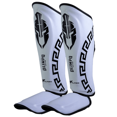 Caneleira de Muay Thai Legendary Edition Branco com Preto - imagem alternativa