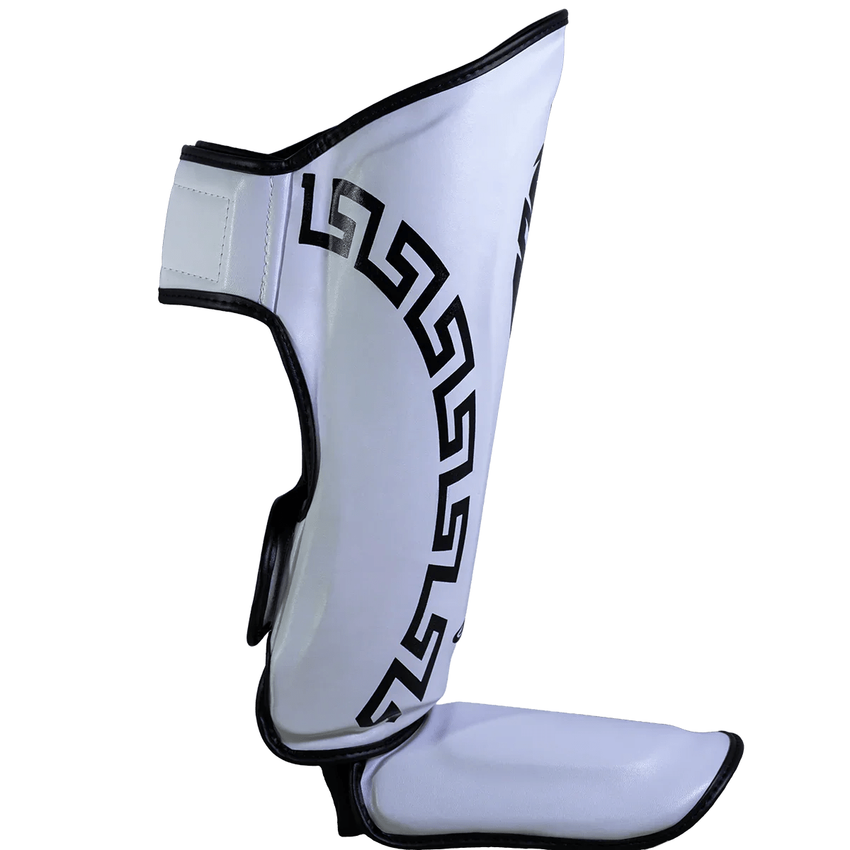 Caneleira de Muay Thai Legendary Edition Branco com Preto