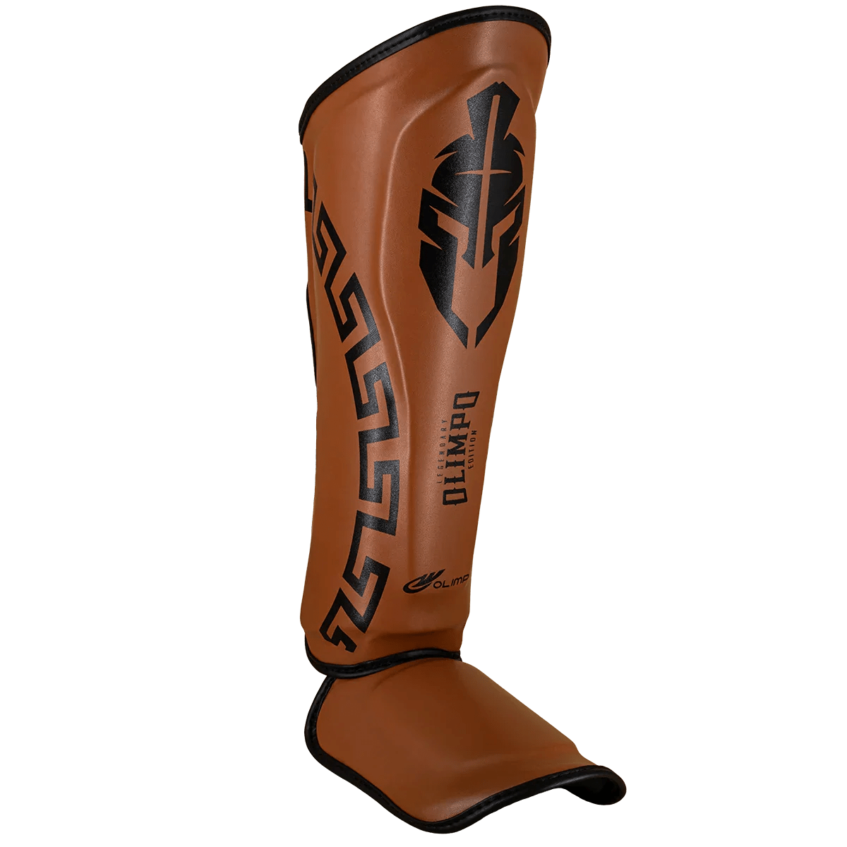 Caneleira de Muay Thai Legendary Marrom e Preto