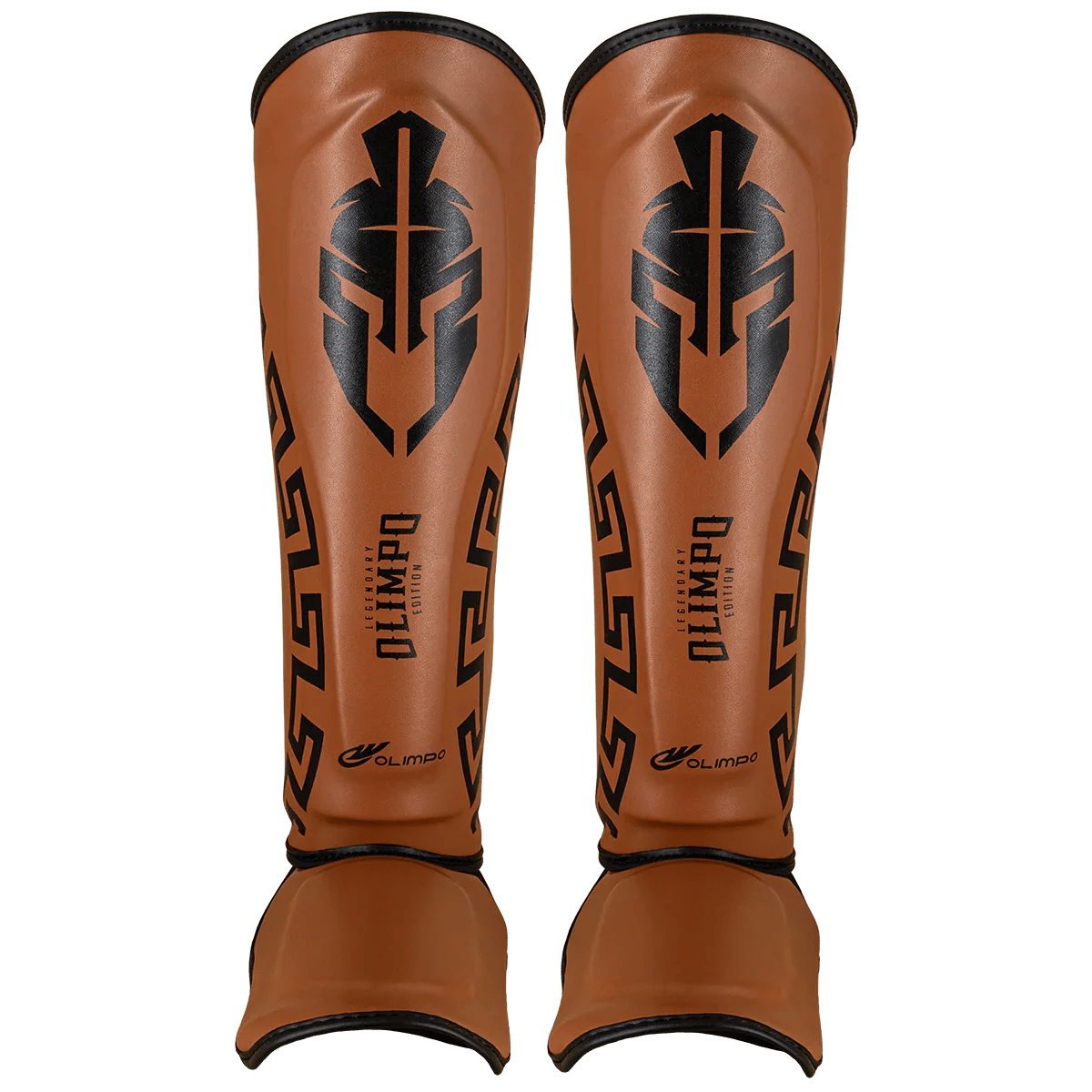 Caneleira de Muay Thai Legendary Marrom e Preto