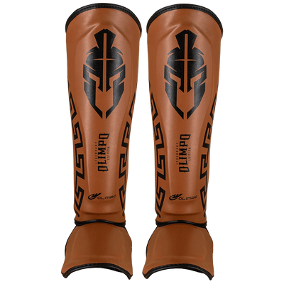 Caneleira de Muay Thai Legendary Marrom e Preto