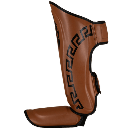 Caneleira de Muay Thai Legendary Marrom e Preto