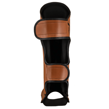 Caneleira de Muay Thai Legendary Marrom e Preto