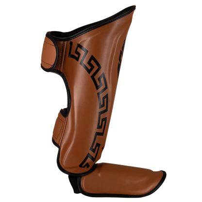 Caneleira de Muay Thai Legendary Marrom e Preto