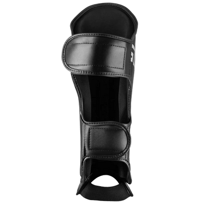Caneleira de Muay Thai Legendary Preto e Prata