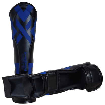 Par de Caneleira de Muay Thai Power-X Olimpo para treino