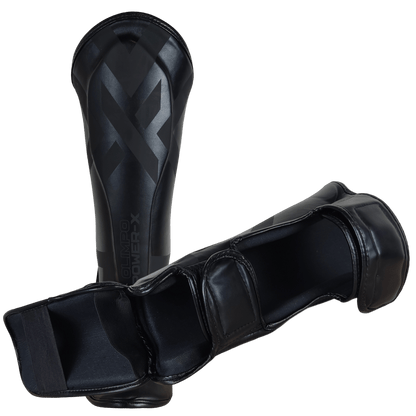 Par de Caneleira de Muay Thai Power-X Olimpo para treino