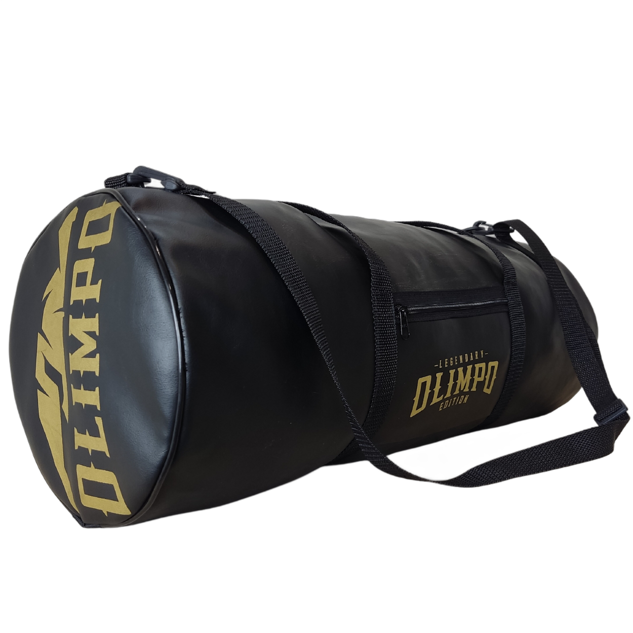 Bolsa Transversal Legendary - Preto com Dourado
