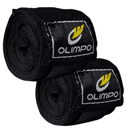 Kit Luva de Boxe, Bandagem e Bucal Legendary Edition – bandagem elástica 5 metros – Olimpo