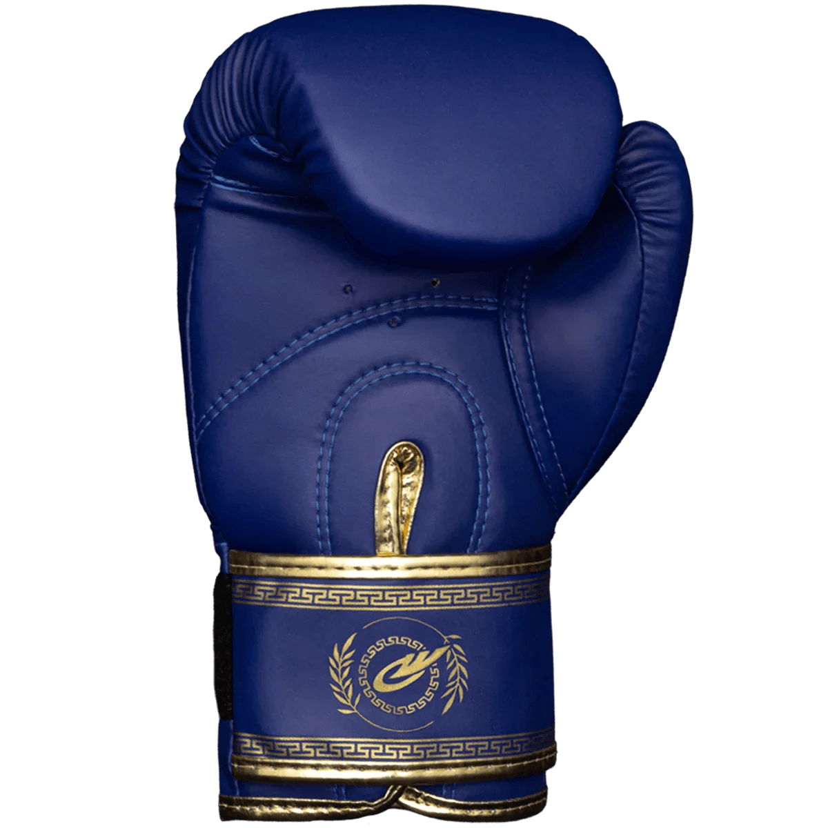 Luva de Muay Thai e Boxe Legendary Edition Azul com Dourado