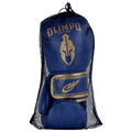Luva de Muay Thai e Boxe Legendary Edition Azul com Dourado