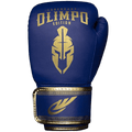 Luva de Muay Thai e Boxe Legendary Edition Azul com Dourado