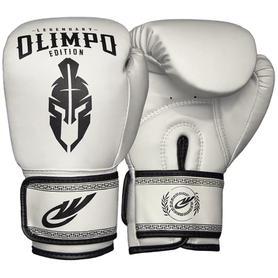 Luva de Muay Thai e Boxe Legendary Edition Branco com Preto